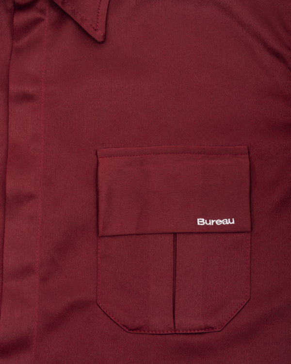 CAMISA BUREAU VINHO